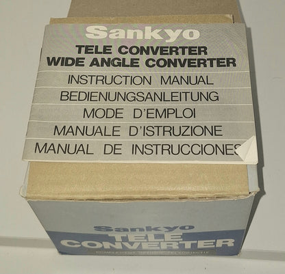 Caméra sankyo vintage avec accessoires