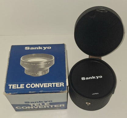Caméra sankyo vintage avec accessoires